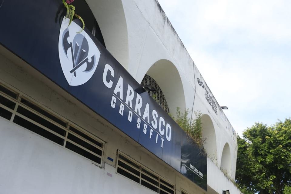 Carrasco Crossfit, na 205 Norte, está fechada por causa do coronavírus