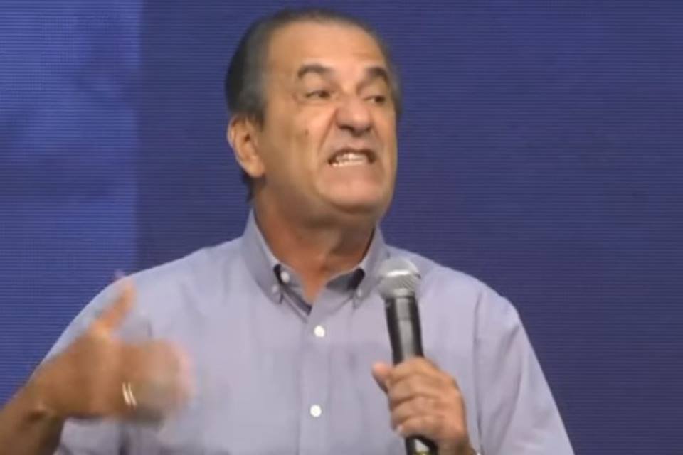Malafaia Durante culto realizado no último domingo
