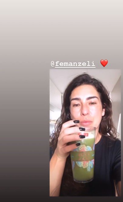 Fernanda Paes Leme se emociona com gesto da amiga