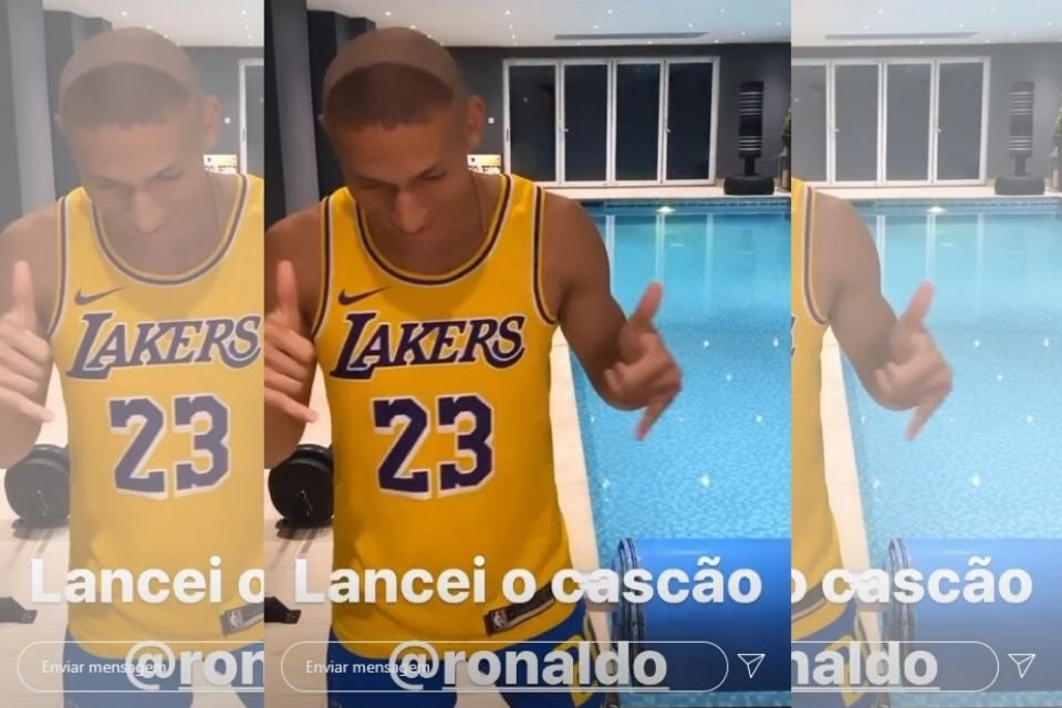 Richarlison mostra corte de cabelo igual de Ronaldo