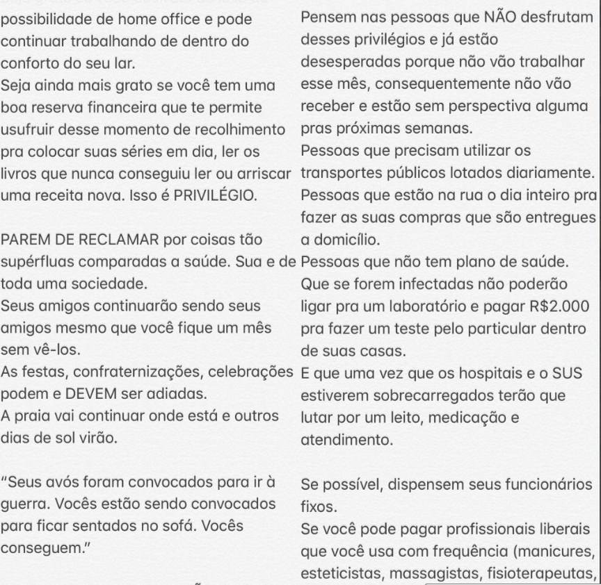 Post de Bruna Marquezine no Twitter