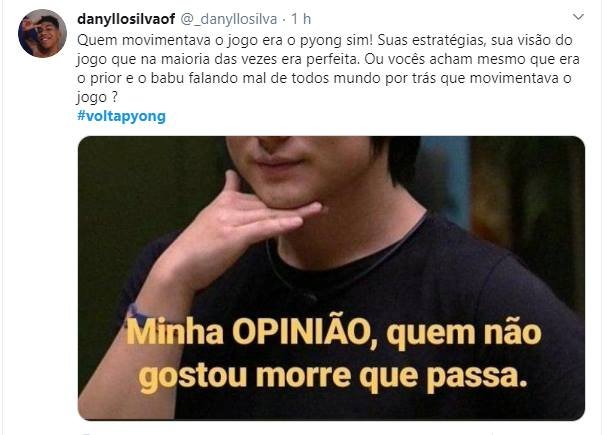 Tudo paiN #GOpaiN on X: Flanalista disse que o principal motivo de voltar  foi o Bvoy, e ainda chamou ele de perfect player O homem gosta do bvoy   / X