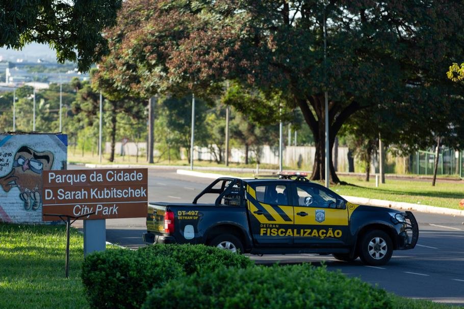 Detran interdita entradas do Parque da Cidade