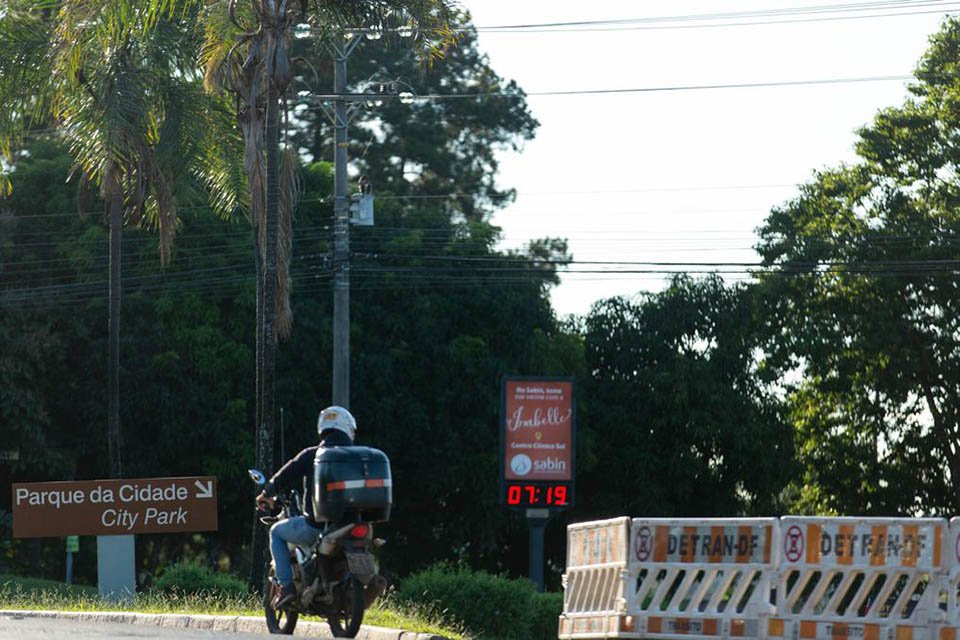 Detran-DF libera tráfego de veículos no Parque da Cidade nesta terça-feira