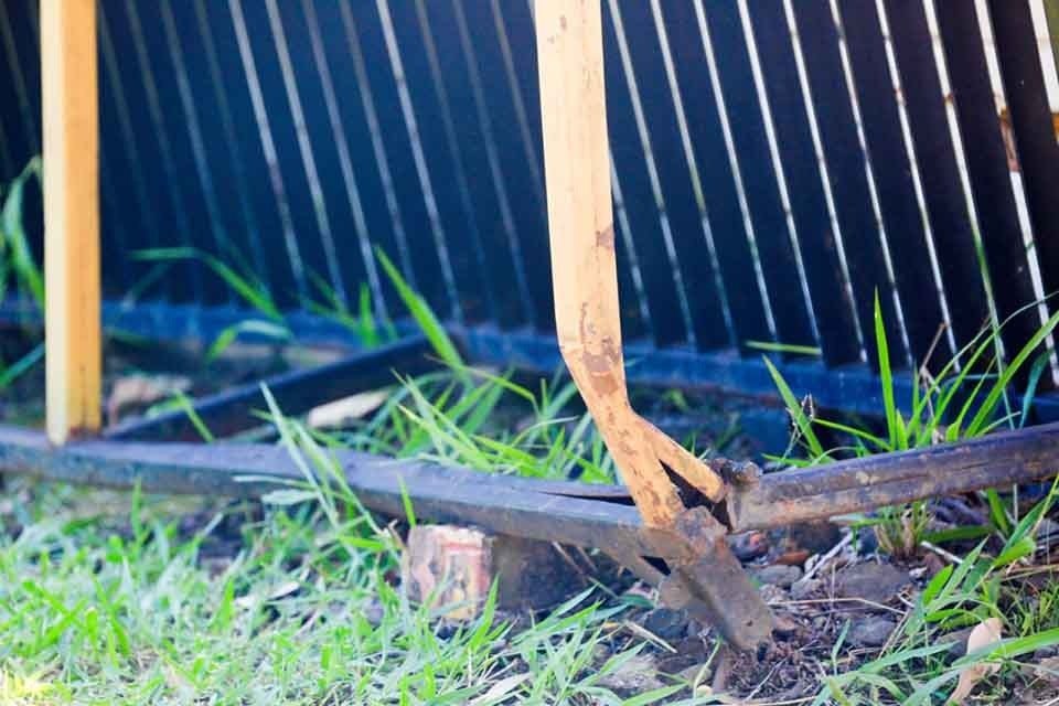 Portão do Parque da Cidade está quebrado e não pode ser fechado