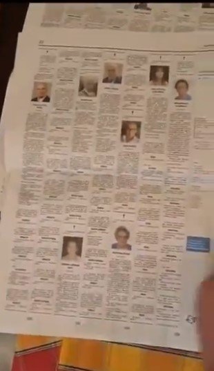 jornais italianos com obituários