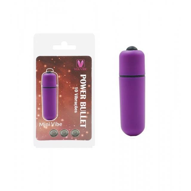 Mini vibrador roxo