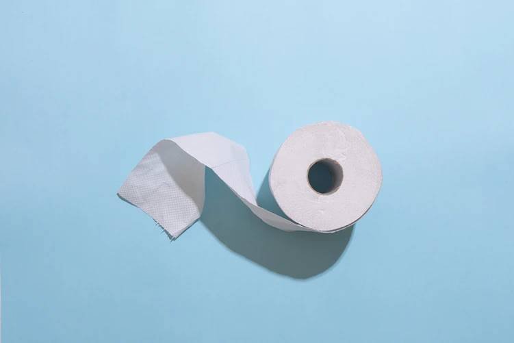 Rolo de papel higiênico