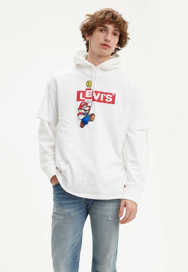 camiseta levis mario bros