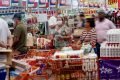 Supermercado durante crise