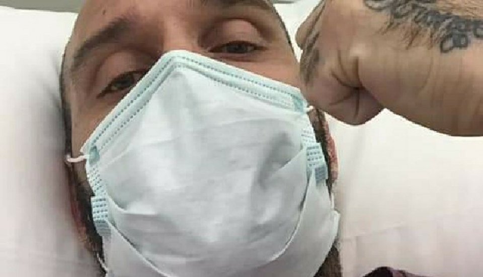 Cristian Binda, ex-lutador, com coronavírus
