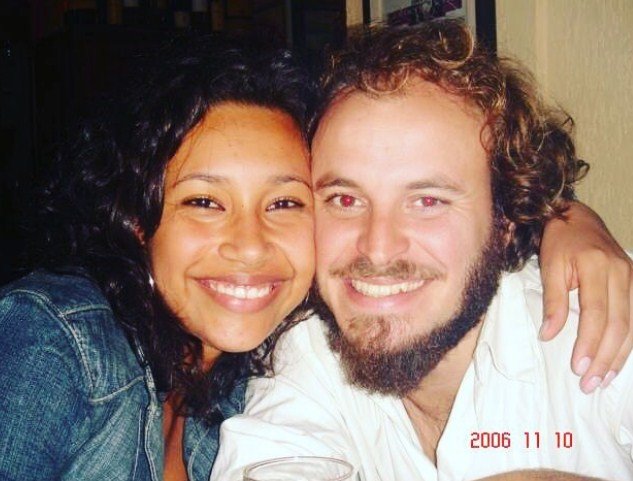 Paulinho Serra e a mulher