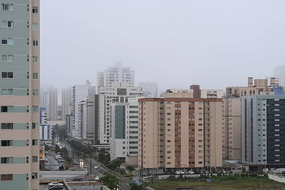Névoa em Águas Claras