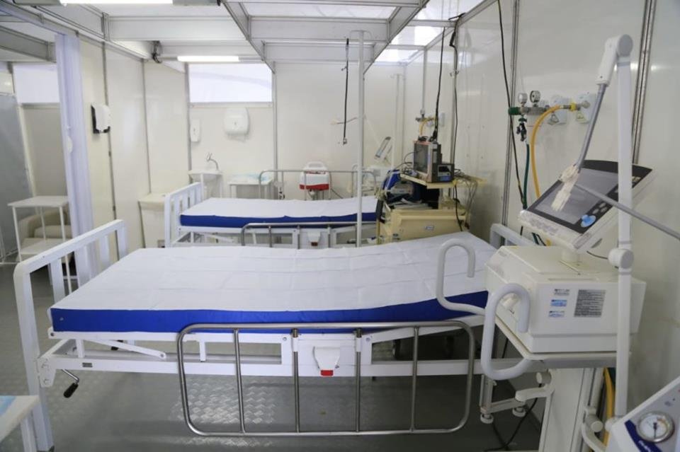 Macas que serão usadas no atendimento de pessoas com problemas respiratórios