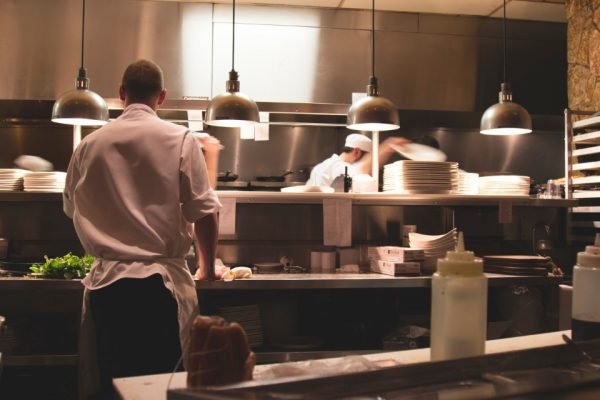 Cozinha de restaurante