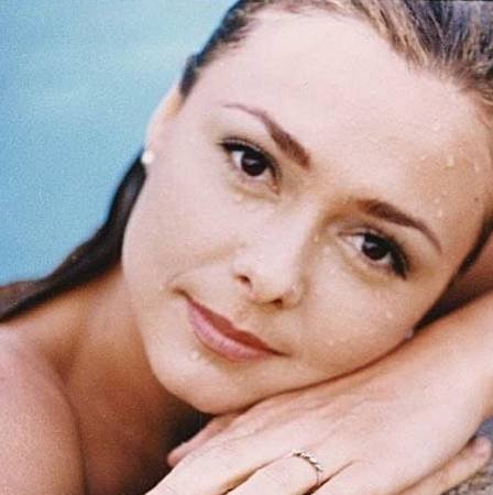 Marianne Ebert na piscina