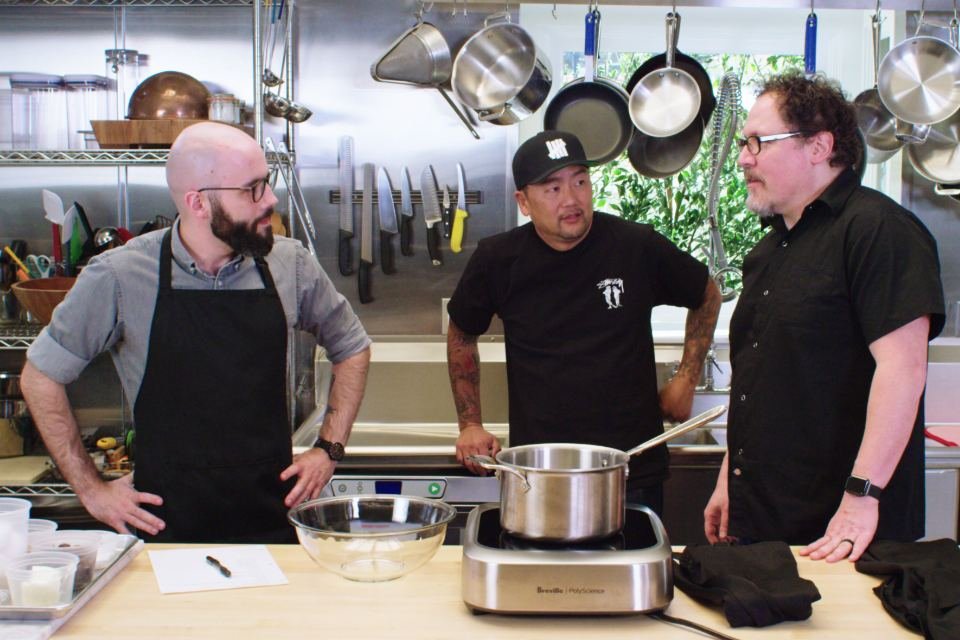 Cena da série The Chef Show, da Netflix