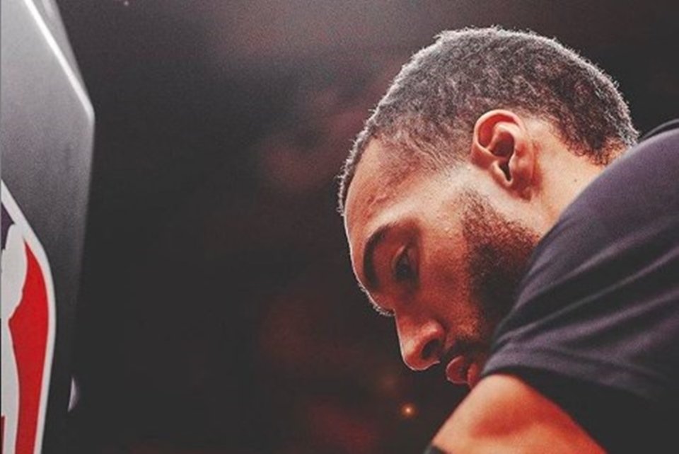 Rudy Gobert triste