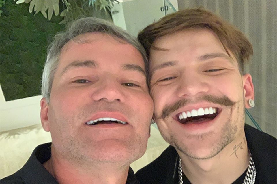 Márcio e Saulo Poncio sorrindo