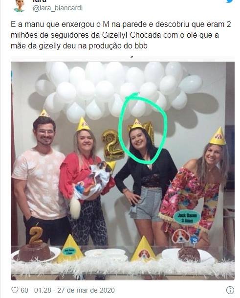 bbb20 expulsão de gizelly
