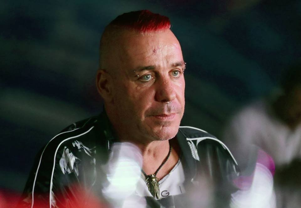 Till Lindemann, vocalista da banda Rammstein