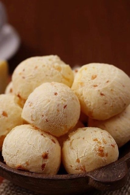 Pães de queijo da Mercearia Colaborativa