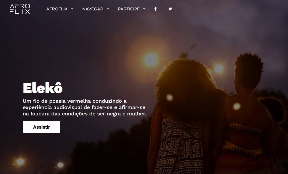 Plataforma de streaming Afroflix