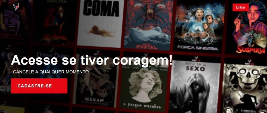 Darkflix, plataforma de streaming voltada para produções de terror