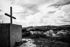 Vista do Cruzeiro da cidade de Itaguara