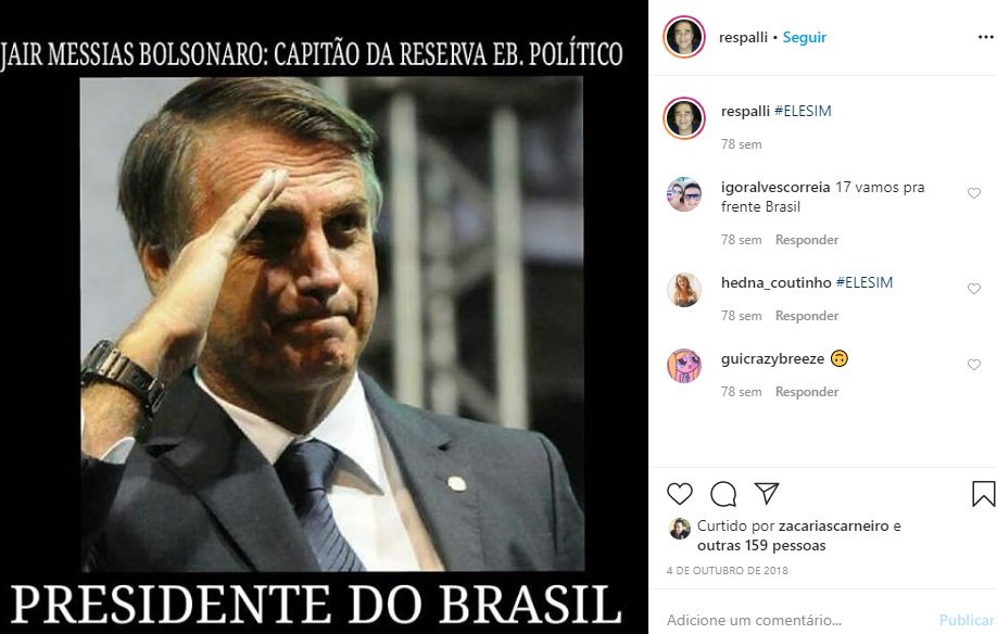 Redes sociais de Renato Spallicci