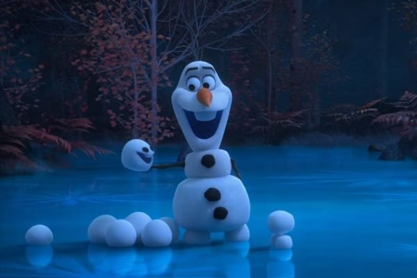 Olaf de Frozen em série no YouTube