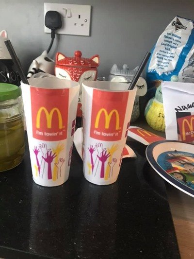 Mãe prepara Mc Lanche Feli falso para os filhos