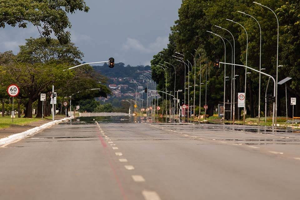 Isolamento social no DF por causa da quarentena pelo coronavírus