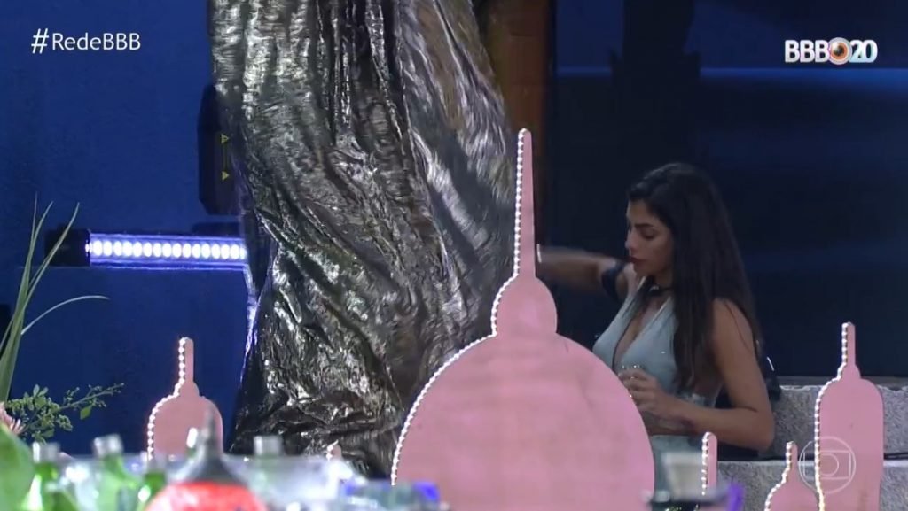 Flayslane em festa do BBB20