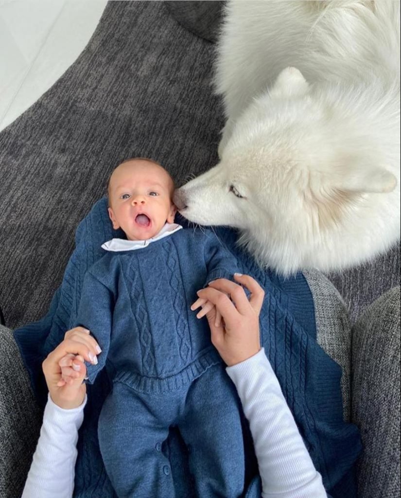 Ravi, filho de Alok e Romana Novais