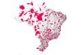 mapa dos municipios infectados com coronavírus covid-19