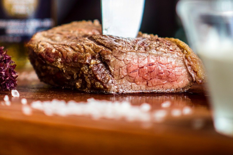 picanha no sal grosso
