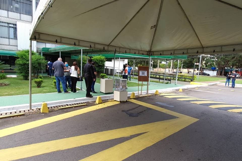 Terracap monta drive thru para receber propostas em licitação