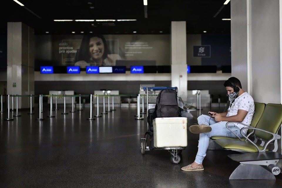 Desinfecção Aeroporto Internacional de Brasília