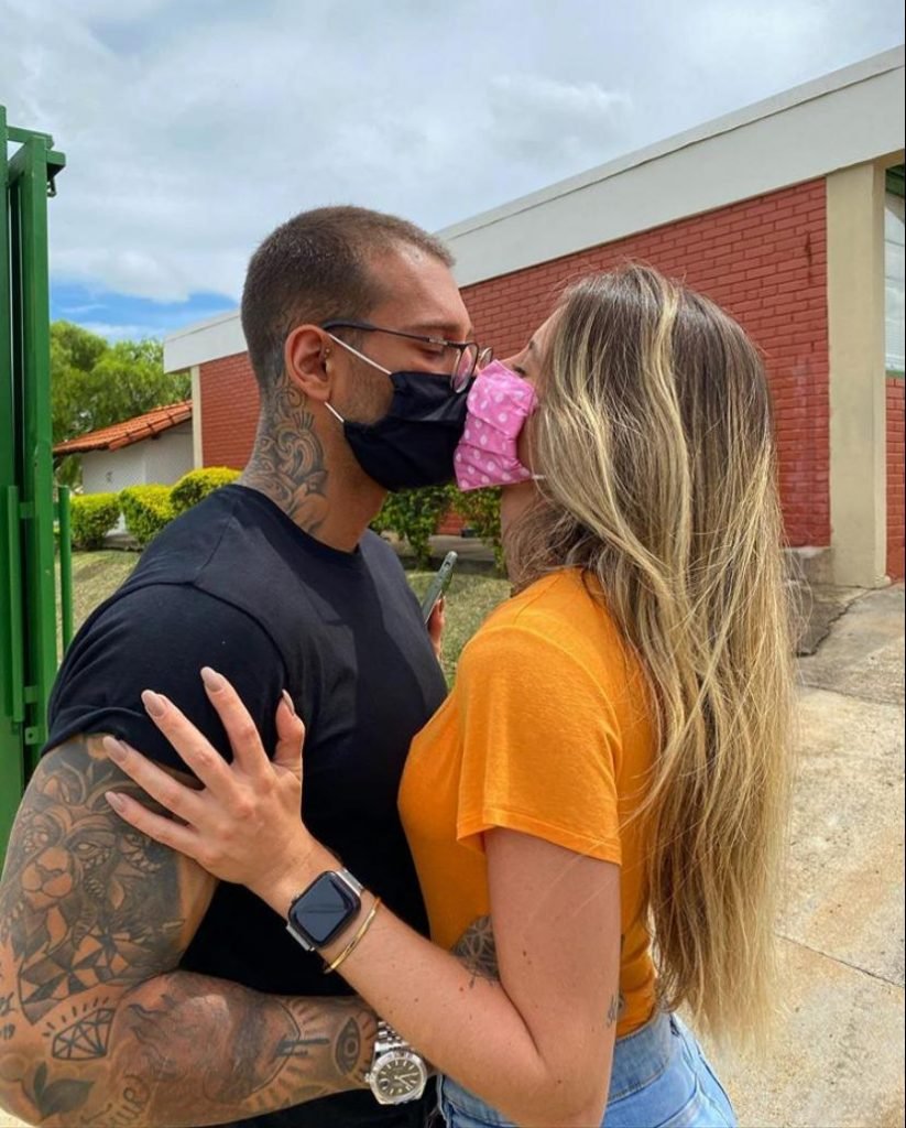 Lucas Lucco e Lorena Carvalho