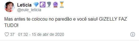 prior gizelly twitter