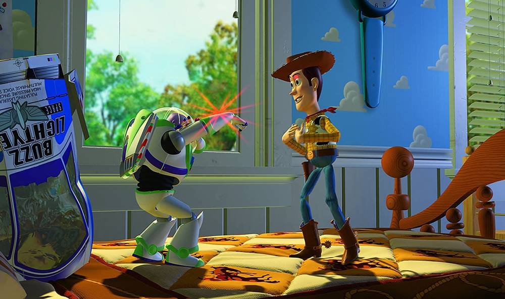 Toy Story (1995), animação da Disney/Pixar