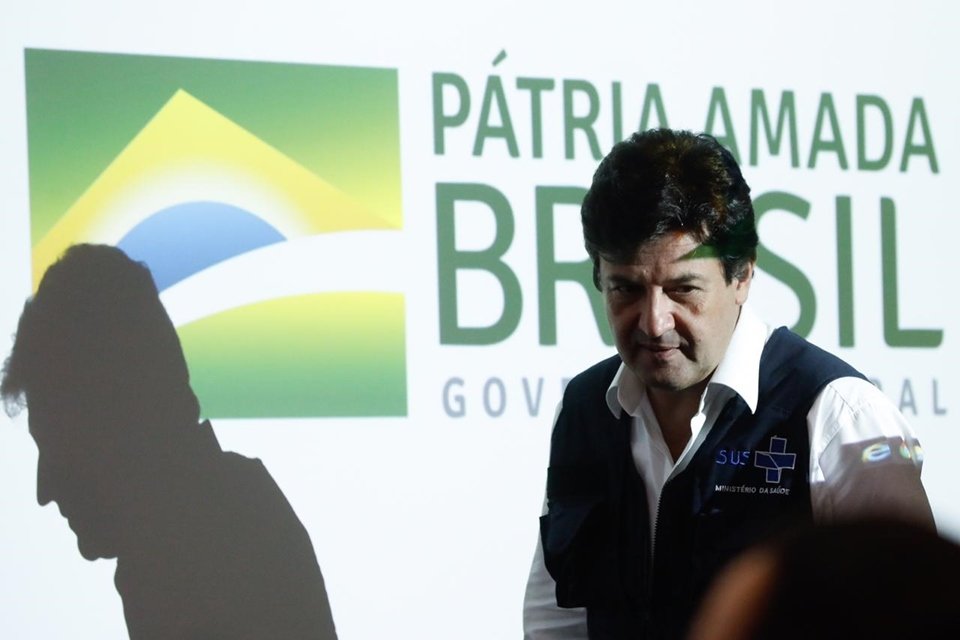 Coletiva do ministro Mandetta