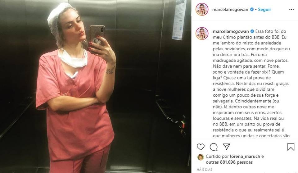 Marcela McGowan é médica, sexóloga e ex-BBB20
