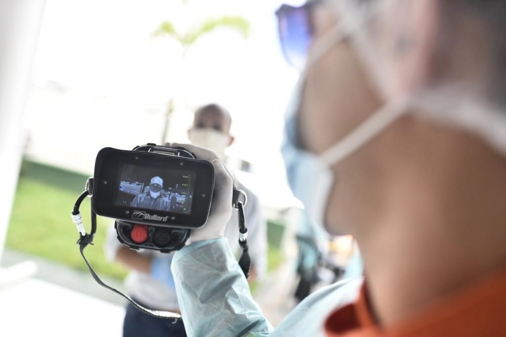 Foram feitos 150 exames entre 8h30 e 10h na unidade de Águas Claras