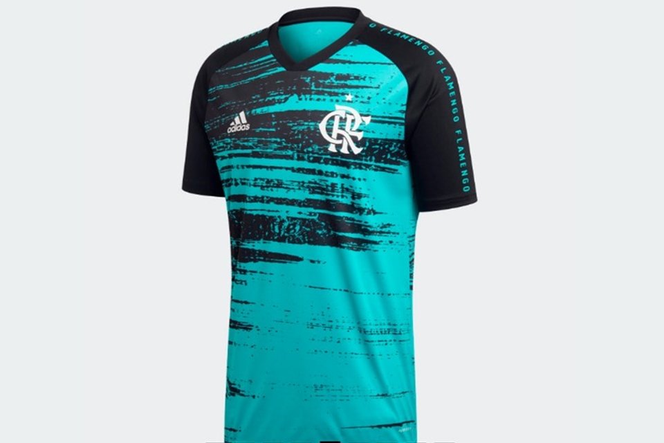 Camisa do flamengo 2024 azul de treino