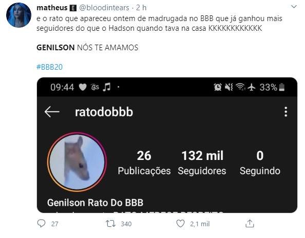 rato do bbb20