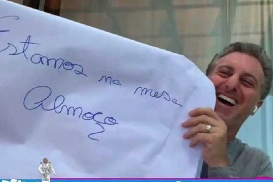 luciano huck almoço angelica