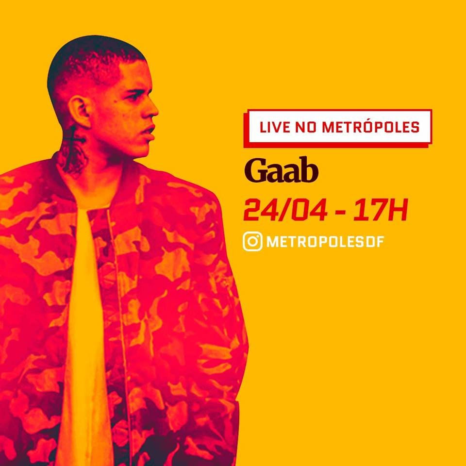 Metrópoles entrevista o cantor Gaab, do hit Tem Café, em live Metrópoles Metrópoles entrevista o cantor Gaab, do hit Tem Café, em live Metrópoles