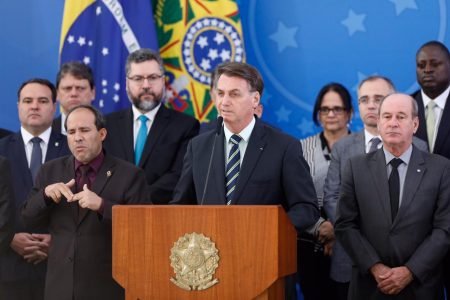 Jair Bolsonaro fala sobre saída de Sergio Moro